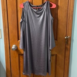 Grey sparkled dress